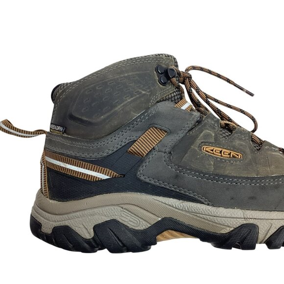 Keen Targhee IIl Mid Mens 11.5 Waterproof Leather Lace Up Hiking Boots Brown - Picture 15 of 15